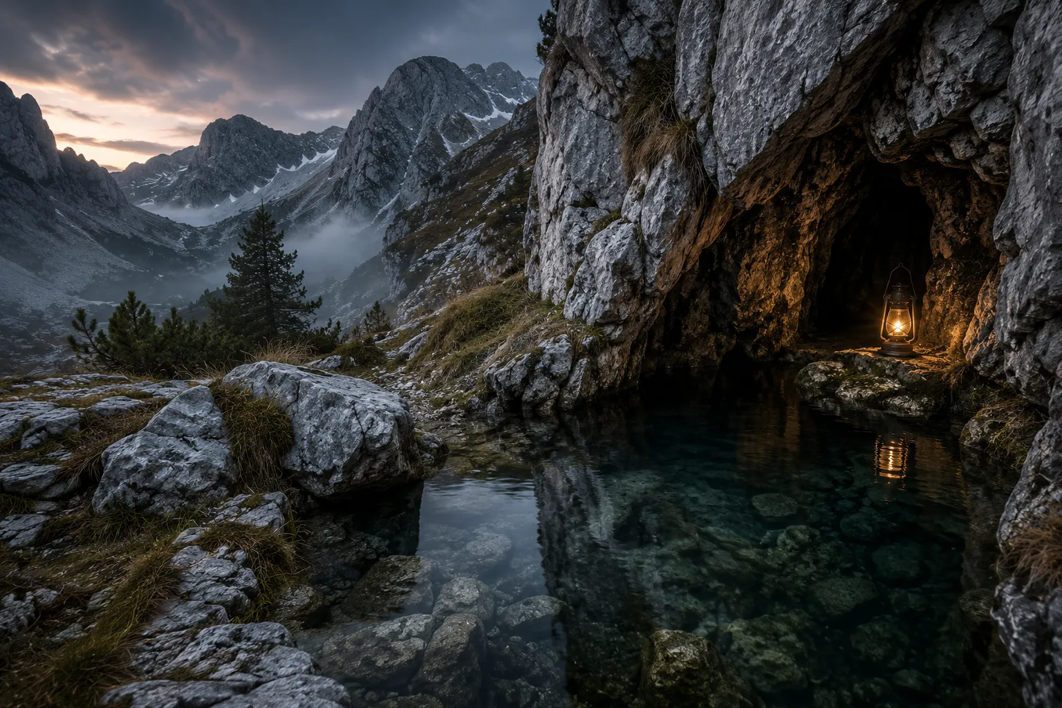 Die Salzburger Alpen — Schauplatz